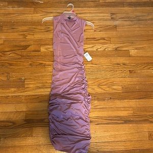 Mauve body con dress